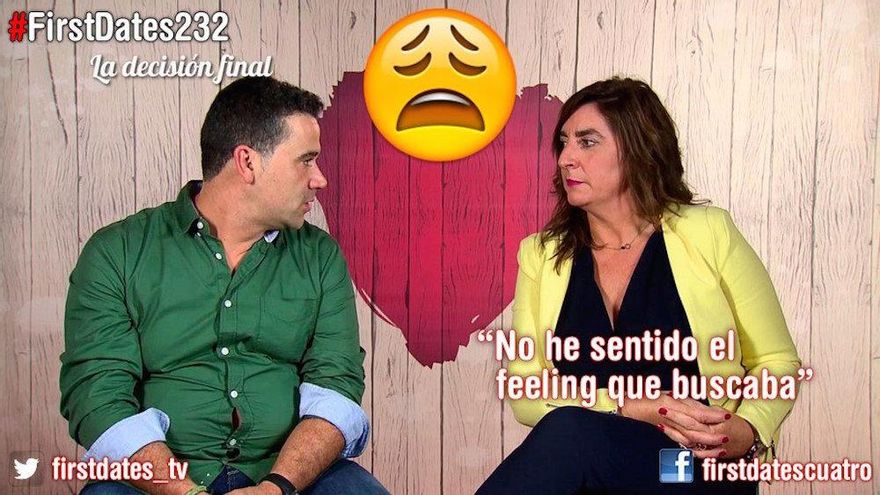 Soco reculando en First Dates