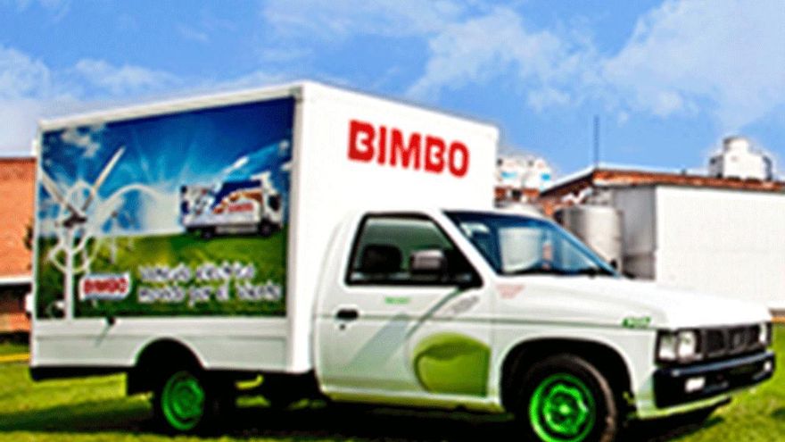 Un vehículo de reparto de productos de Bimbo | GRUPO BIMBO