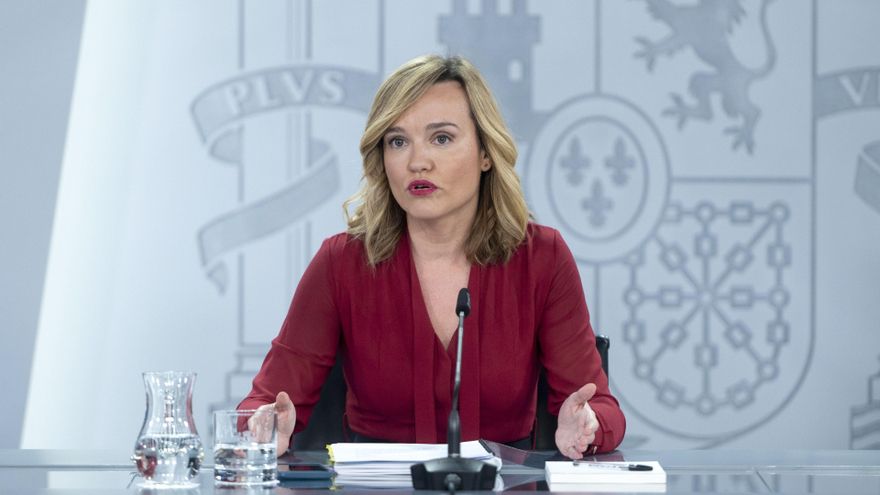 La ministra de Educación, Formación Profesional y Deporte, Pilar Alegría,
