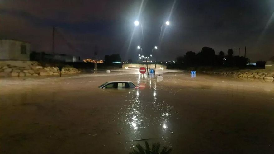 Aviso naranja en la Región de Murcia por lluvias de hasta 30 litros, granizo y fuertes rachas de viento