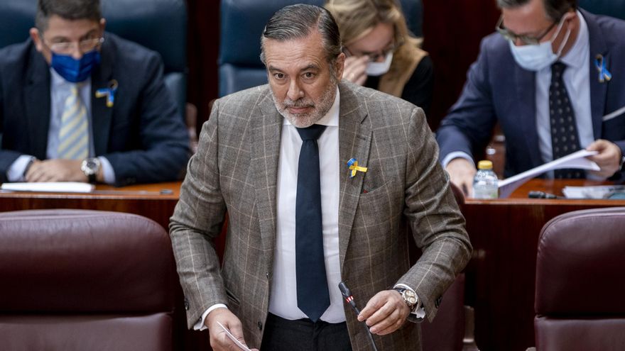 El consejero de Presidencia, Justicia e Interior de la Comunidad de Madrid, Enrique López.