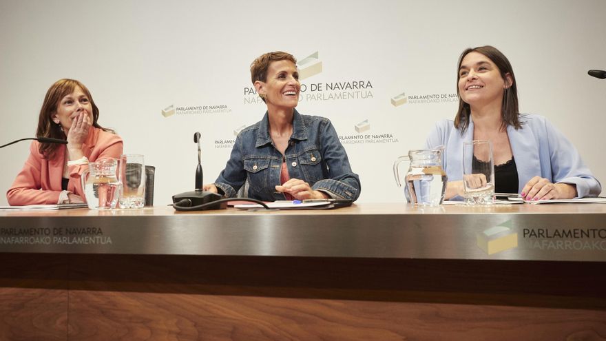 Así queda la estructura del Gobierno de Navarra: Chivite crea una nueva vicepresidencia para la líder de Podemos