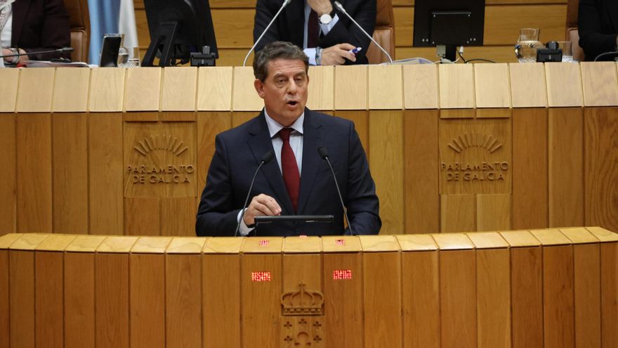 Besteiro acusa a Rueda de carecer de un proyecto para Galicia: "No es aceptable gobernar a la deriva"