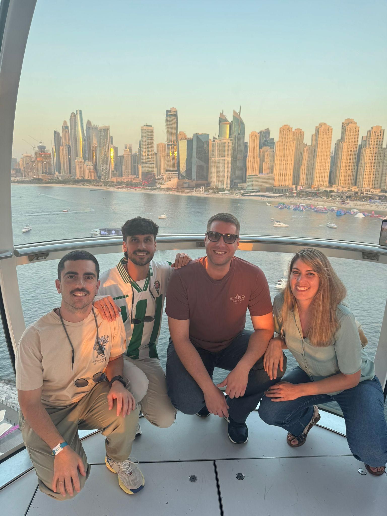 La expedición cordobesa en Dubái