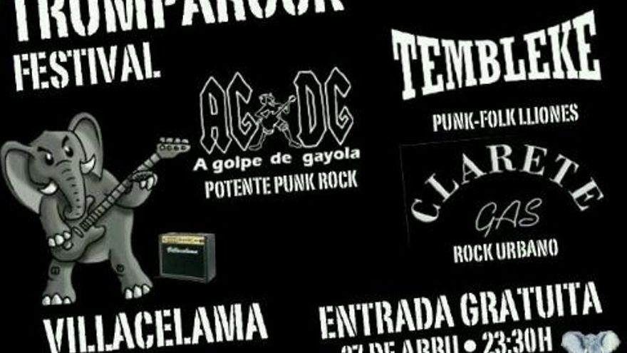 trompa rock festival villacelama