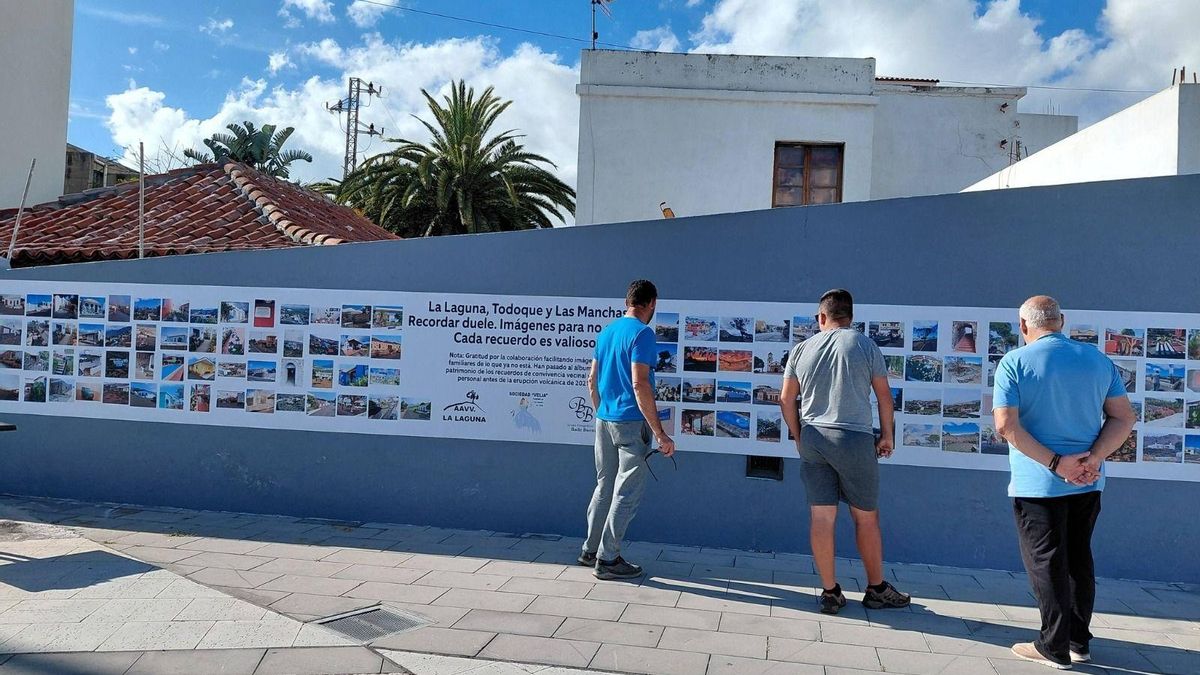Muestra fotográfica de inmuebles y lugares que engulló el volcán