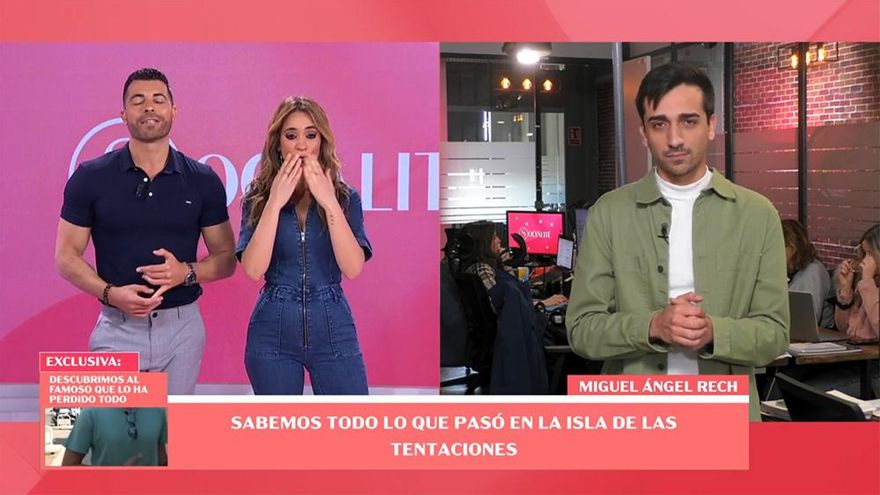 El subdirector de 'Socialité' se despidió con indirectas antes de reunirse con 'La familia de la tele'