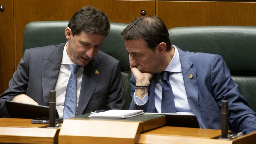 La mayoría absoluta de PNV y PSE-EE tumba las enmiendas de totalidad de la oposición a los presupuestos vascos