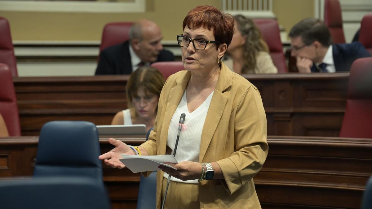 La consejera de Bienestar Social, Candelaria Delgado.