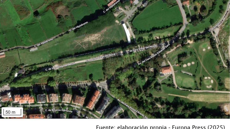 Santander propone dar continuidad al aparcamiento de Mataleñas con un carril de circulación y los vecinos lo rechazan