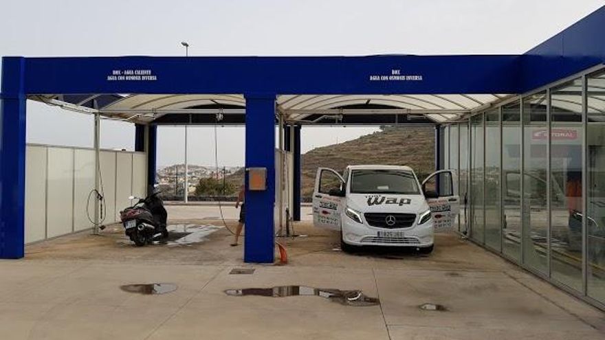 Detenidos en pleno robo en una gasolinera de Tenerife