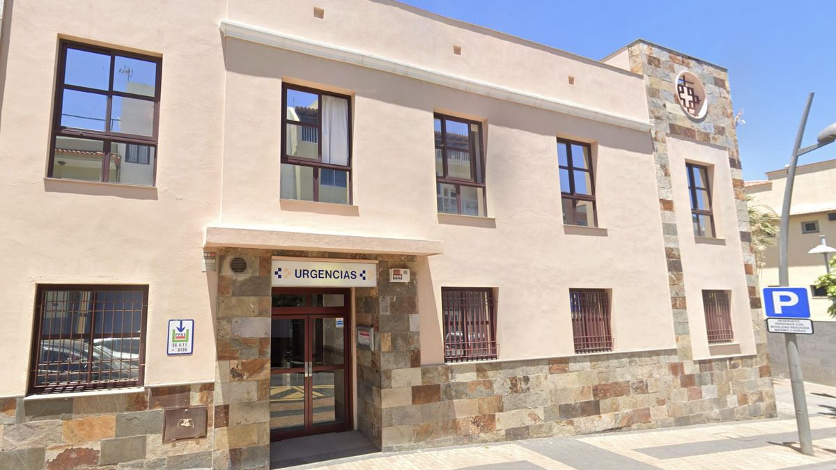 Centro de salud en Candelaria, Tenerife.