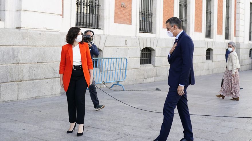 Sánchez y Ayuso crean un gabinete con representantes de las dos administraciones que coordinará la estrategia contra la pandemia