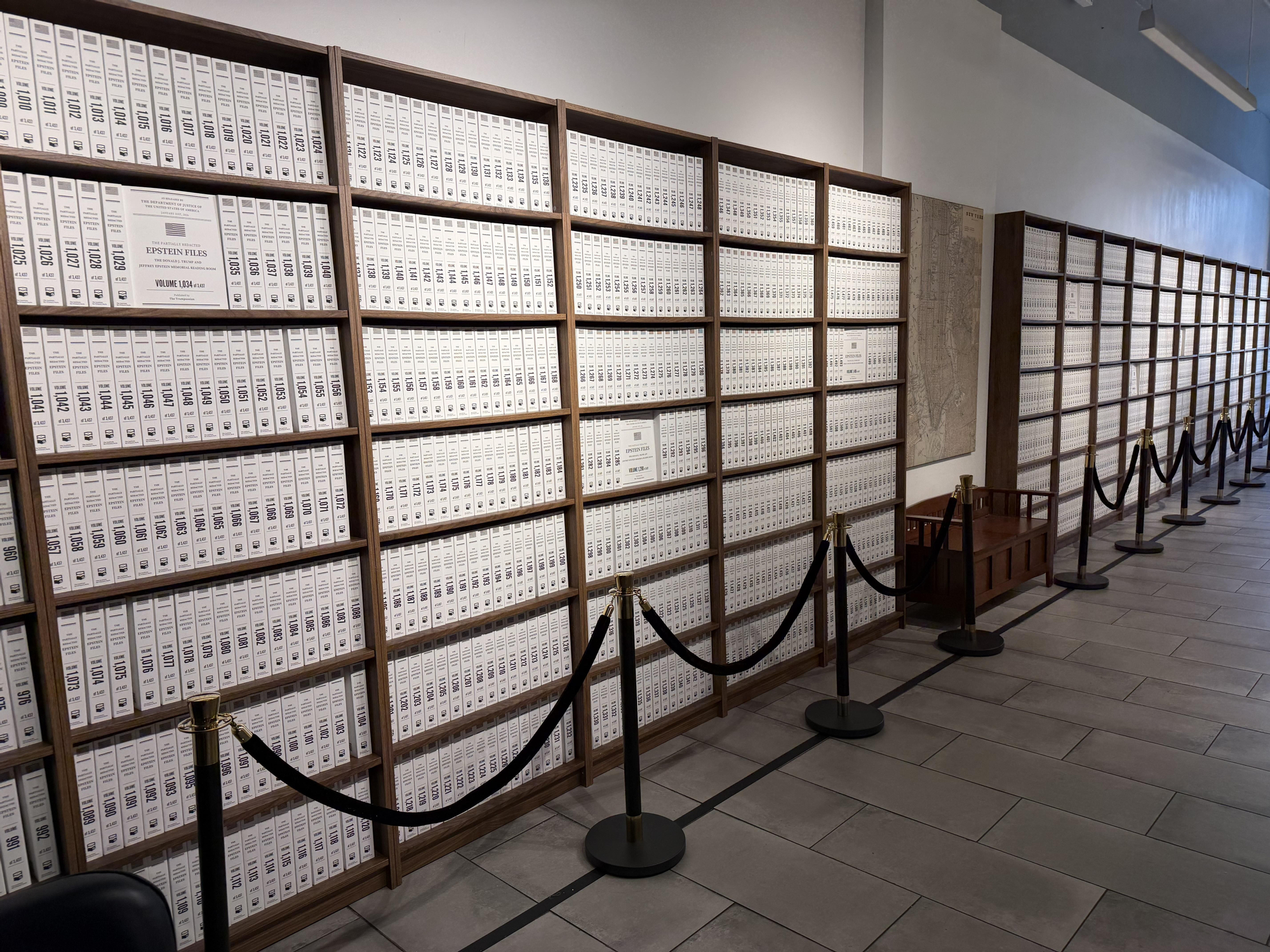 The Donald J. Trump and Jeffrey Epstein Memorial Reading Room.