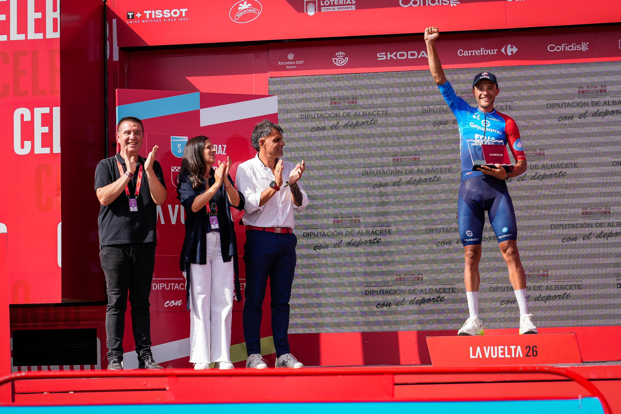 Bastien Tronchon, el deportista francés que ha coronado esta etapa