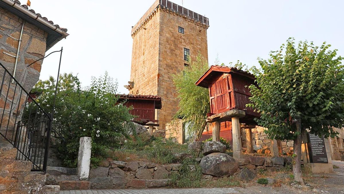 El Conjunto Historico de Vilanova dos Infantes, en Ourense.