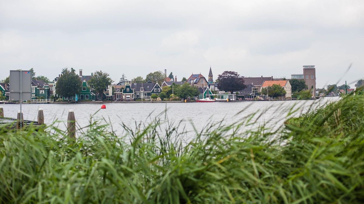 Frente fluvial de Zaandam.