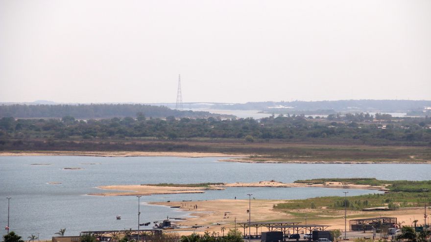 El río Paraguay marca un nuevo mínimo histórico a su paso por Asunción