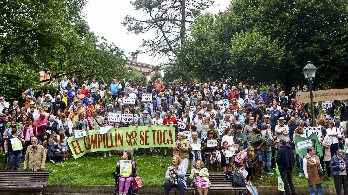 El PP da marcha atrás y pospone la construcción de un parking subterráneo en un pulmón verde de Oviedo