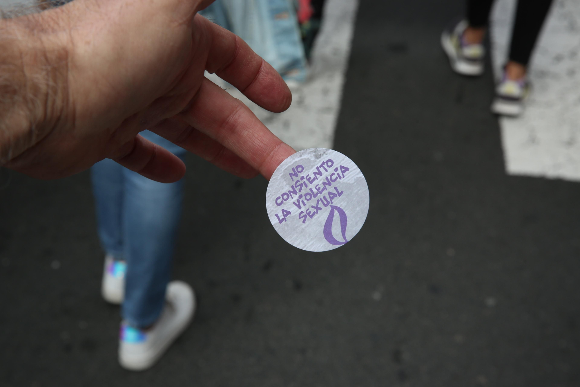 Así se vivió en Gran Canaria la manifestación por el 25N, Día contra la Violencia Machista