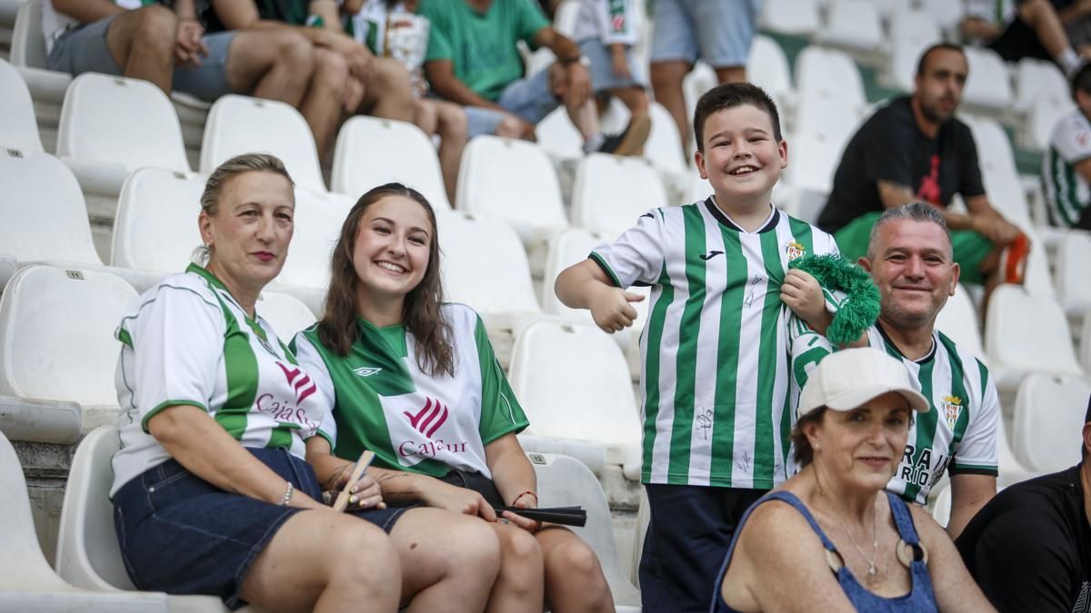 Grada Blanquiverde del Cordoba CF - Sevilla FC