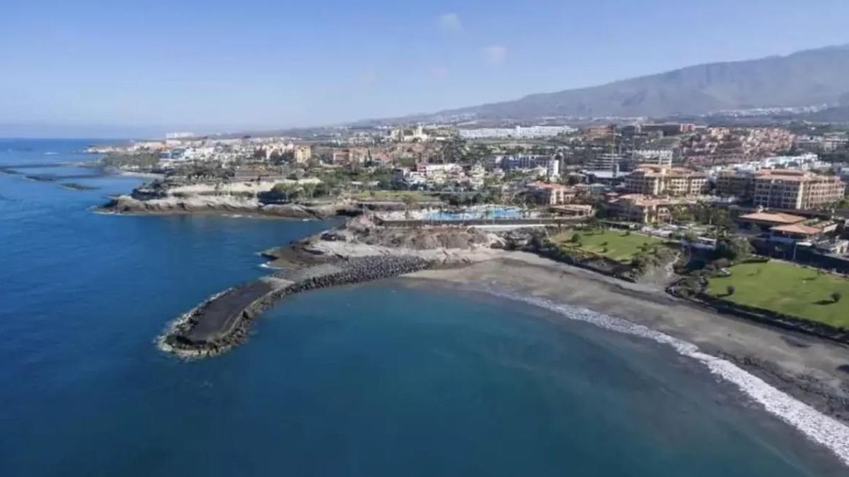 Playa de Fañabé, en Adeje (Tenerife)