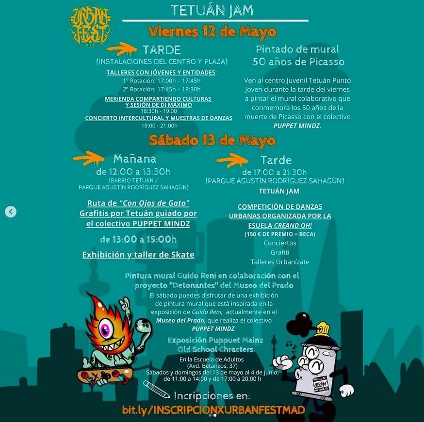 Programación de todo el fin de semana