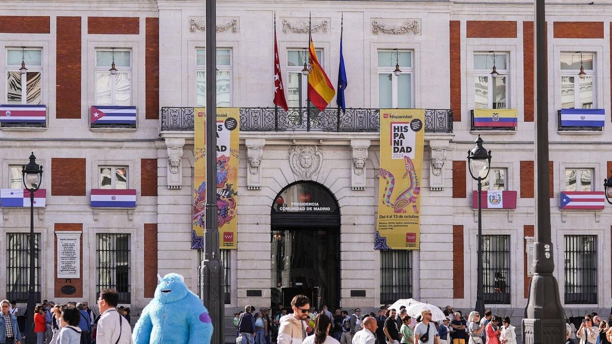 Imagen de archivo de la Real Casa de Correos, sede del Gobierno de la Comunidad de Madrid