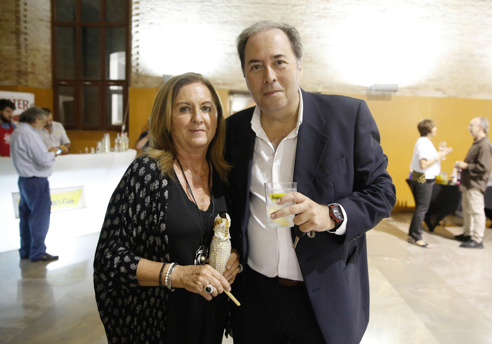 Algunos de los asistentes al acto