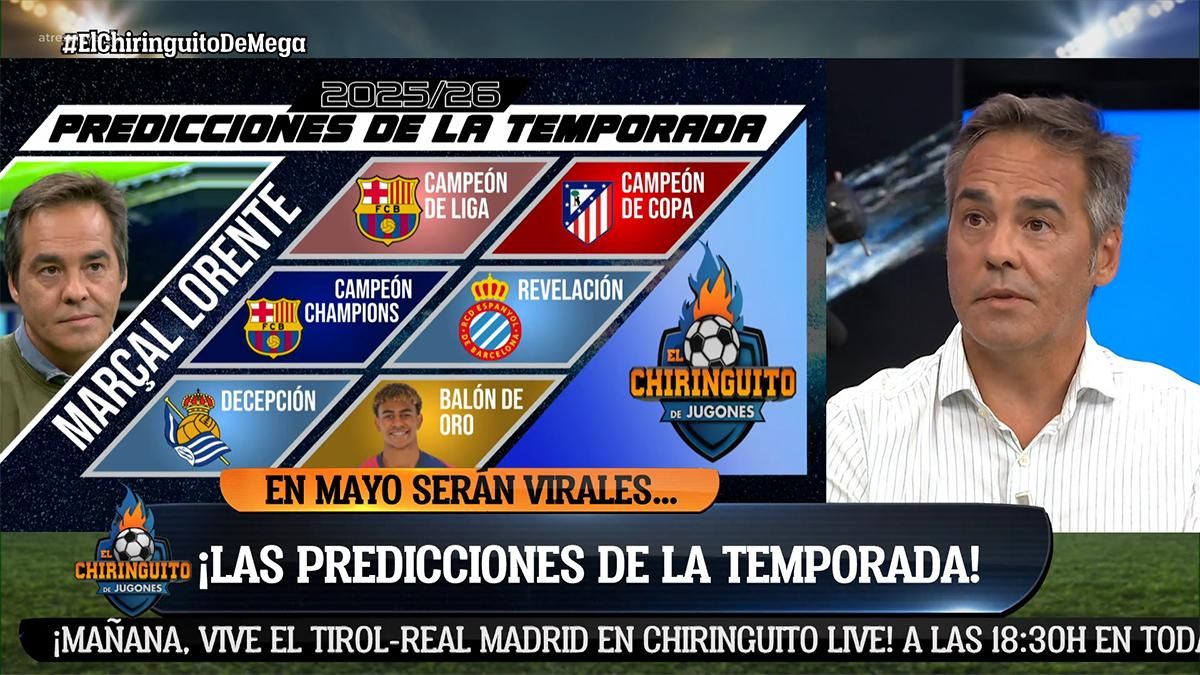 Las predicciones de Marçal Llorente en 'El Chiringuito'