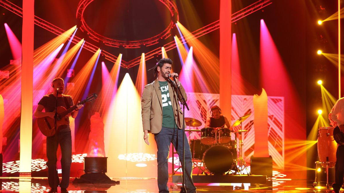 Jesulín de Ubrique, como Melendi en la Gala 1 de 'Tu cara me suena 13'