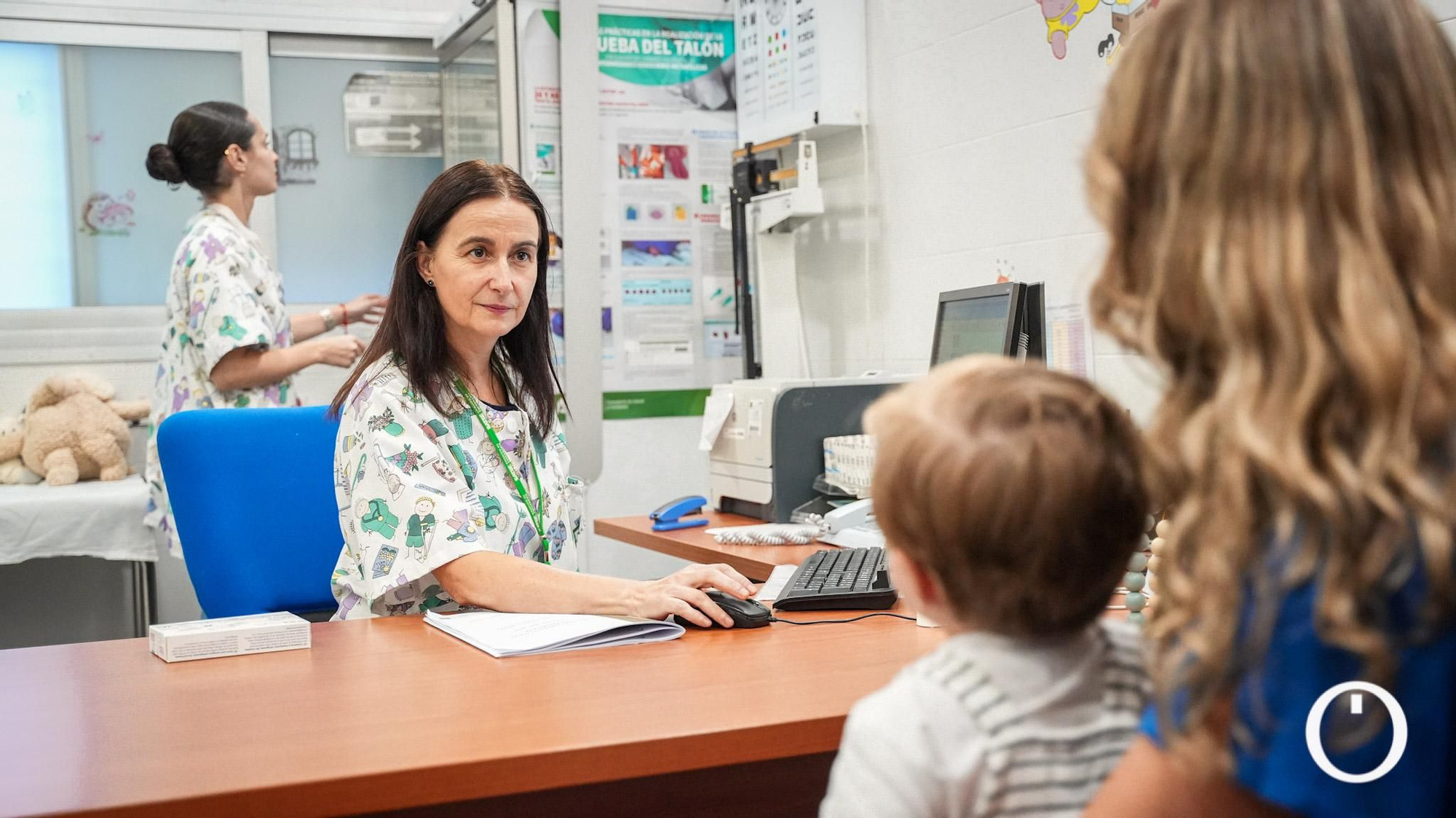 Primer día de vacunación contra la gripe infantil