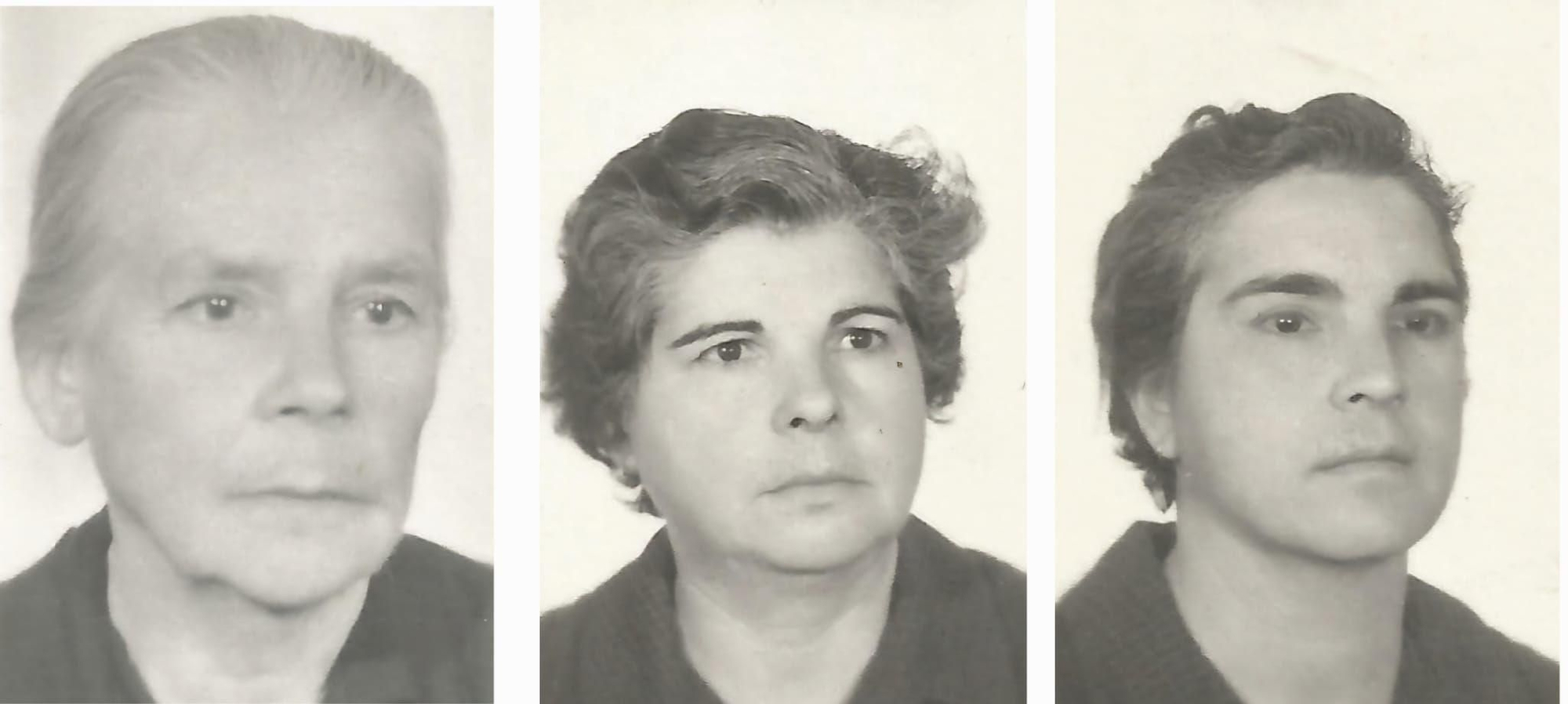 Juan Cruz y Maruca e Inés Acosta Cruz. Foto. GE Baile Bueno