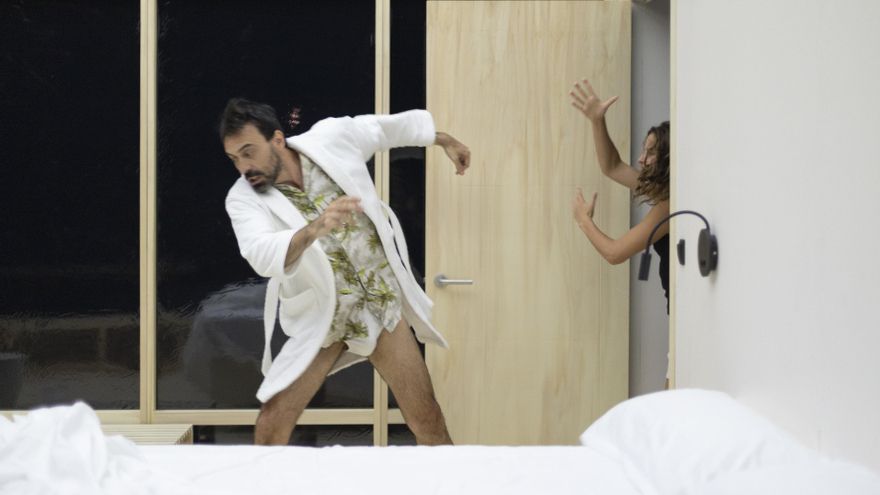 Israel Elejalde en una escena de 'Finlandia'