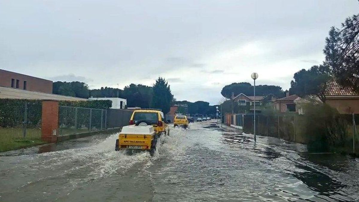 Las inundaciones obligan a evacuar a 45 mayores de una residencia de la provincia de Valladolid