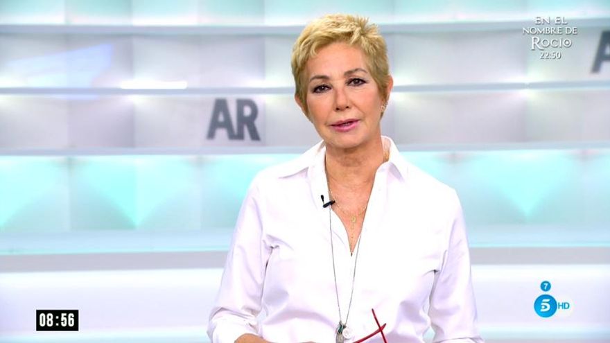 Así ha sido la vuelta de Ana Rosa Quintana a Telecinco, 11 meses después: "Es un milagro que hoy esté aquí"