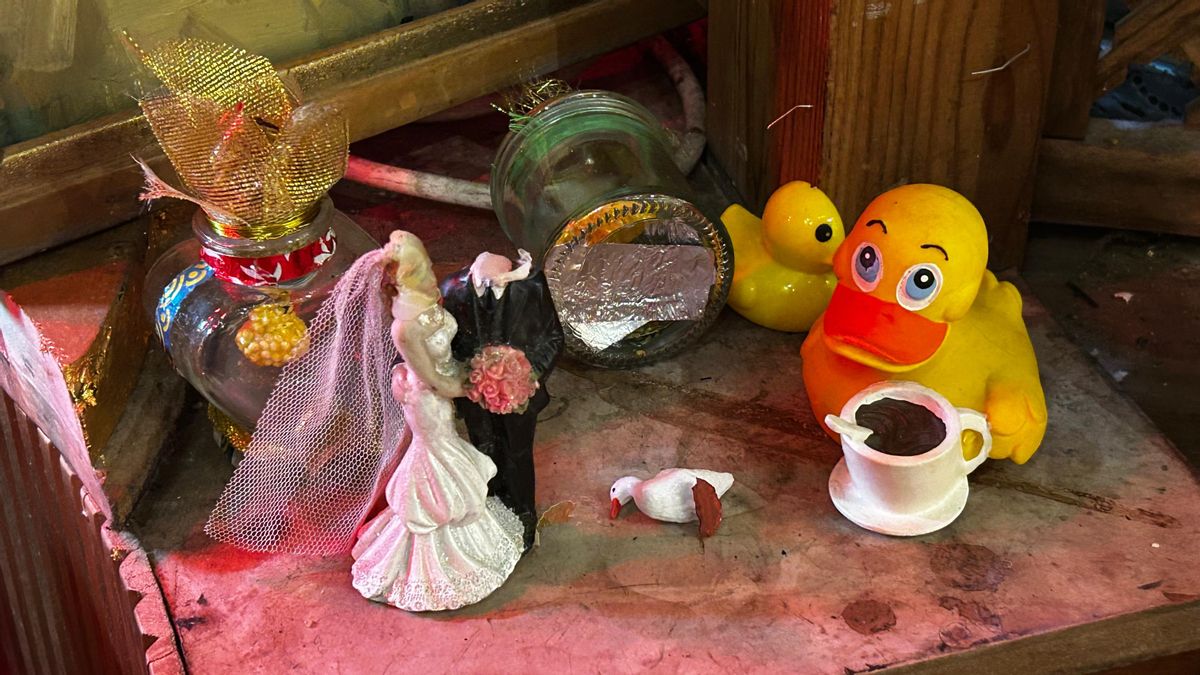 Detalle de uno de los rincones del 'Paticano'