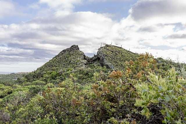 Montaña Rajada de Jinámar, en Gran Canaria.