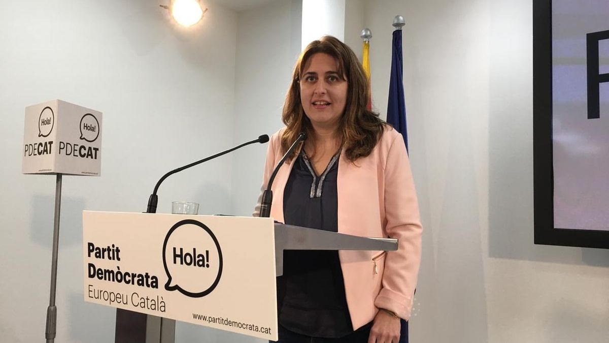 La coordinadora general del ya nombrado PDECAT, Marta Pascal