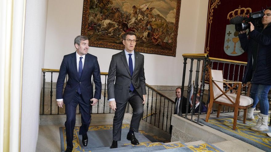 Reformar la Ley para acoger a menores migrantes era un compromiso de Feijóo con CC para que apoyara su investidura