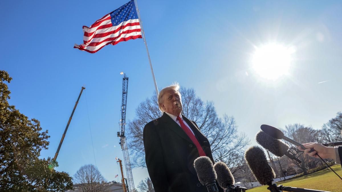 El presidente de Estados Unidos, Donald Trump, el 14 de enero de 2026