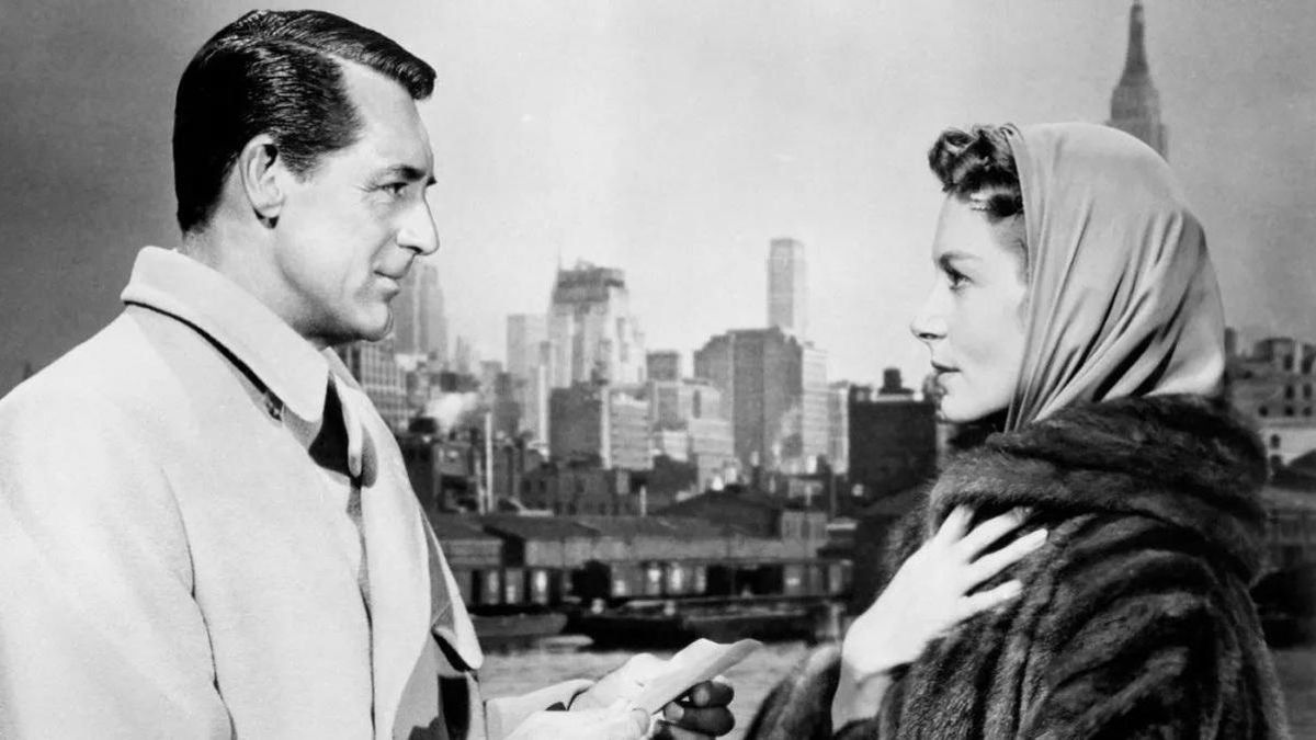 Fotograma de la película 'Tú y yo', con Cary Grant y Deborah Kerr.