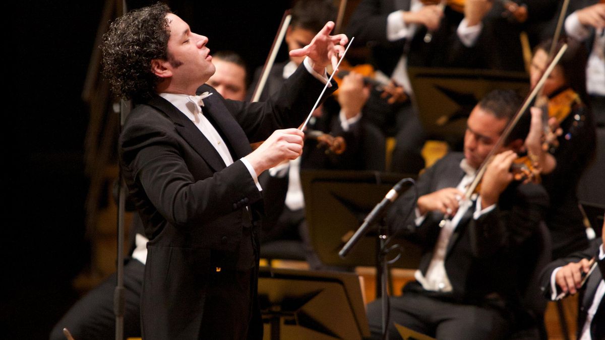 Dudamel, durante un concierto del FIMC.