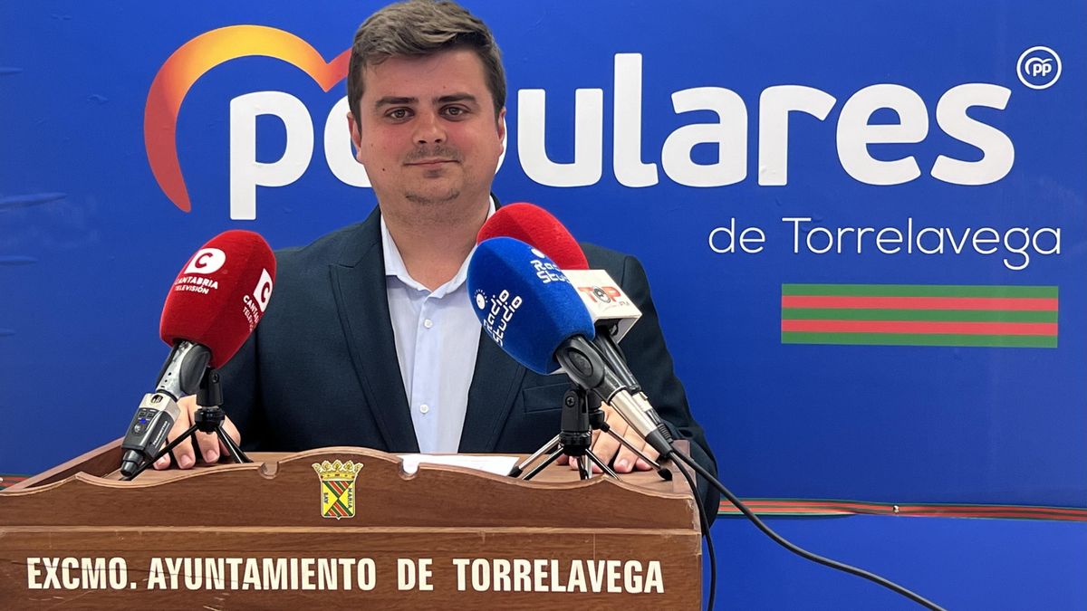 El portavoz del PP en Torrelavega, Miguel Ángel Vargas