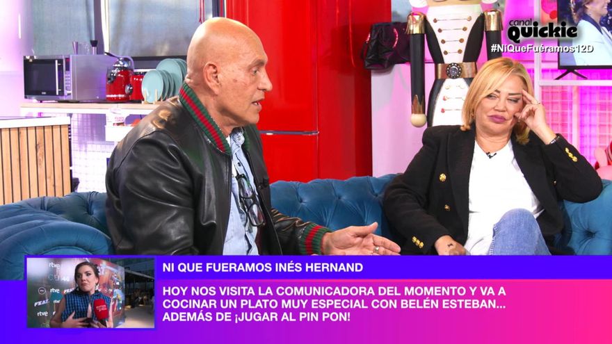 Belén Esteban y Kiko Matamoros se mojan sobre el duelo entre Broncano y Pedroche en las Campanadas