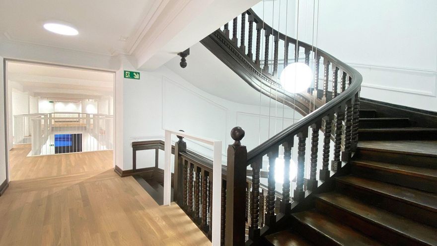 Museo de Arte de Santander, MAS, una vez concluidas las obras de rehabilitación tras el incendio.