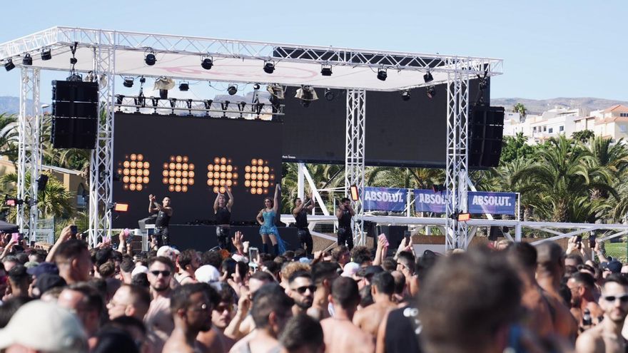 Melody pone a bailar a cerca de 6.000 personas en el Ocean Club Maspalomas