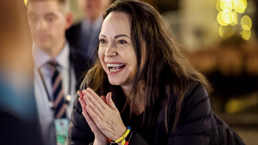 Corina Machado, Nobel Peace Prize winner, justifies American threats against her country: "Venezuela has already been invaded"