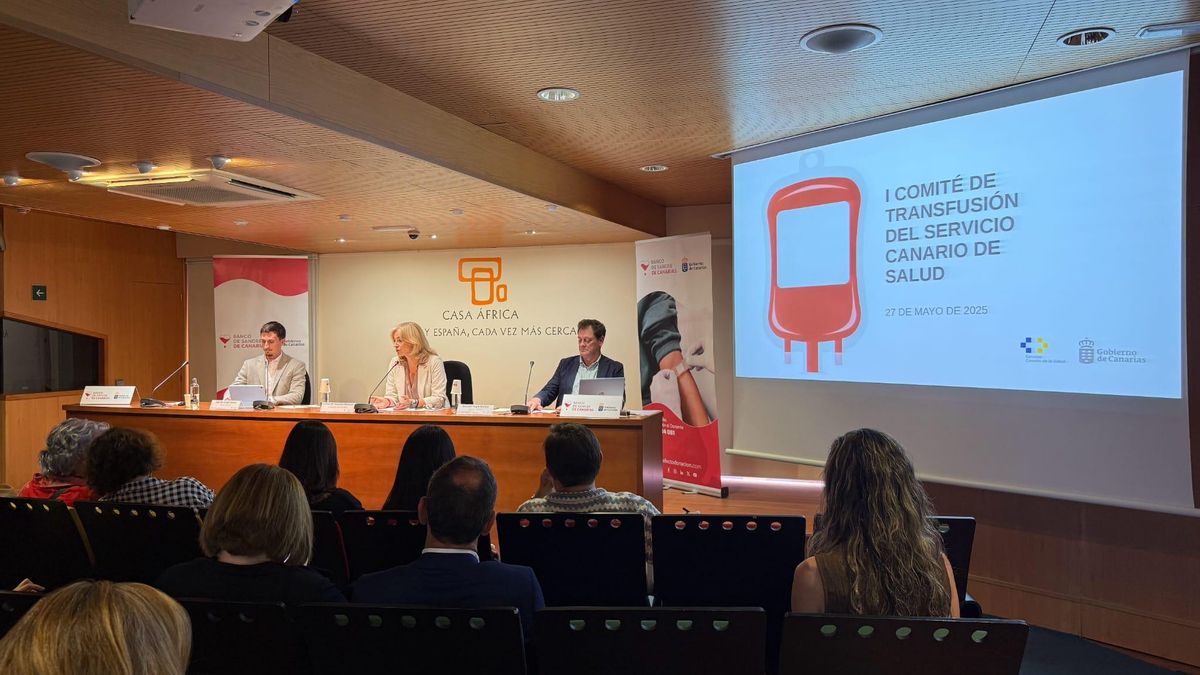 Reunión constitutiva de la Comisión de Transfusión del Servicio Canario de la Salud (SCS).