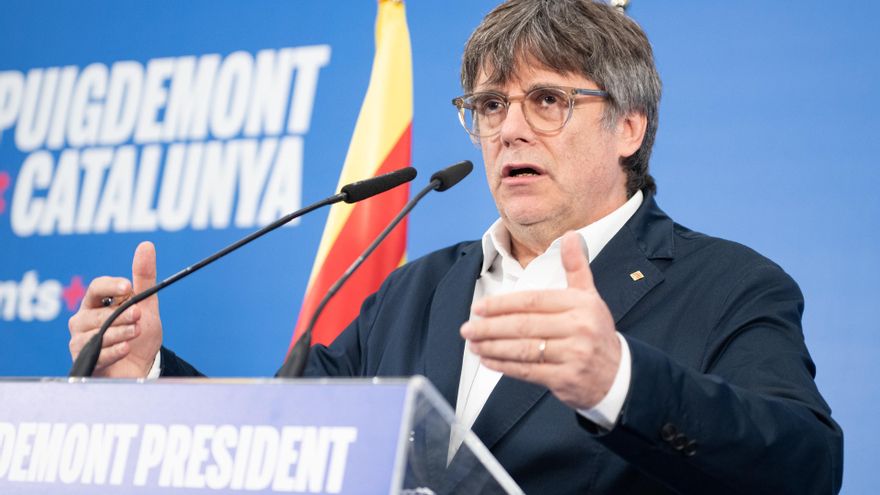 Puigdemont critica al juez Aguirre por jactarse en unos audios de tumbar la amnistía y poner en riesgo al Gobierno